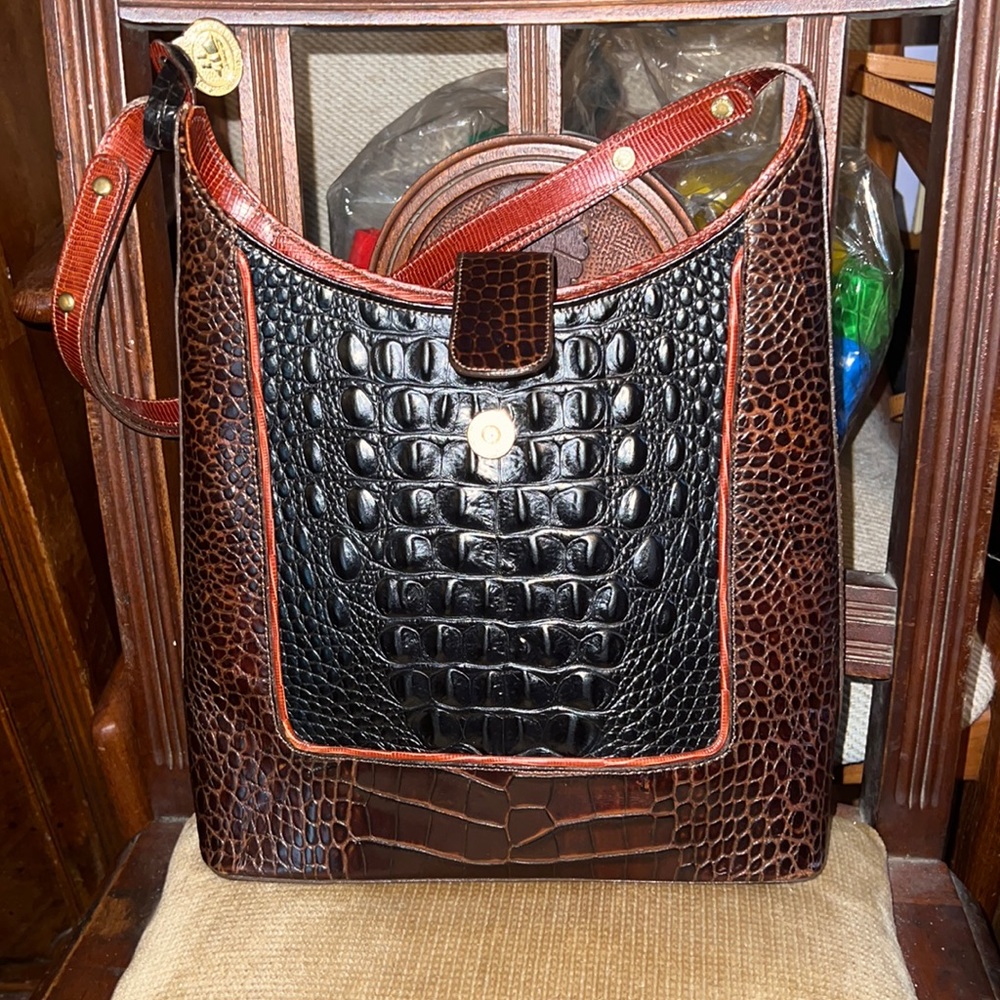BRAHMIN Authentic Leather Shoulder Bag